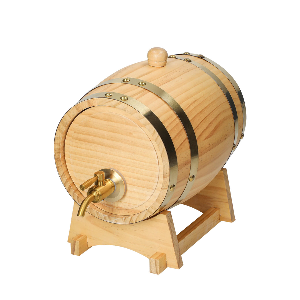Holzfass „Timber“, 2 l als Werbeartikel mit Logo