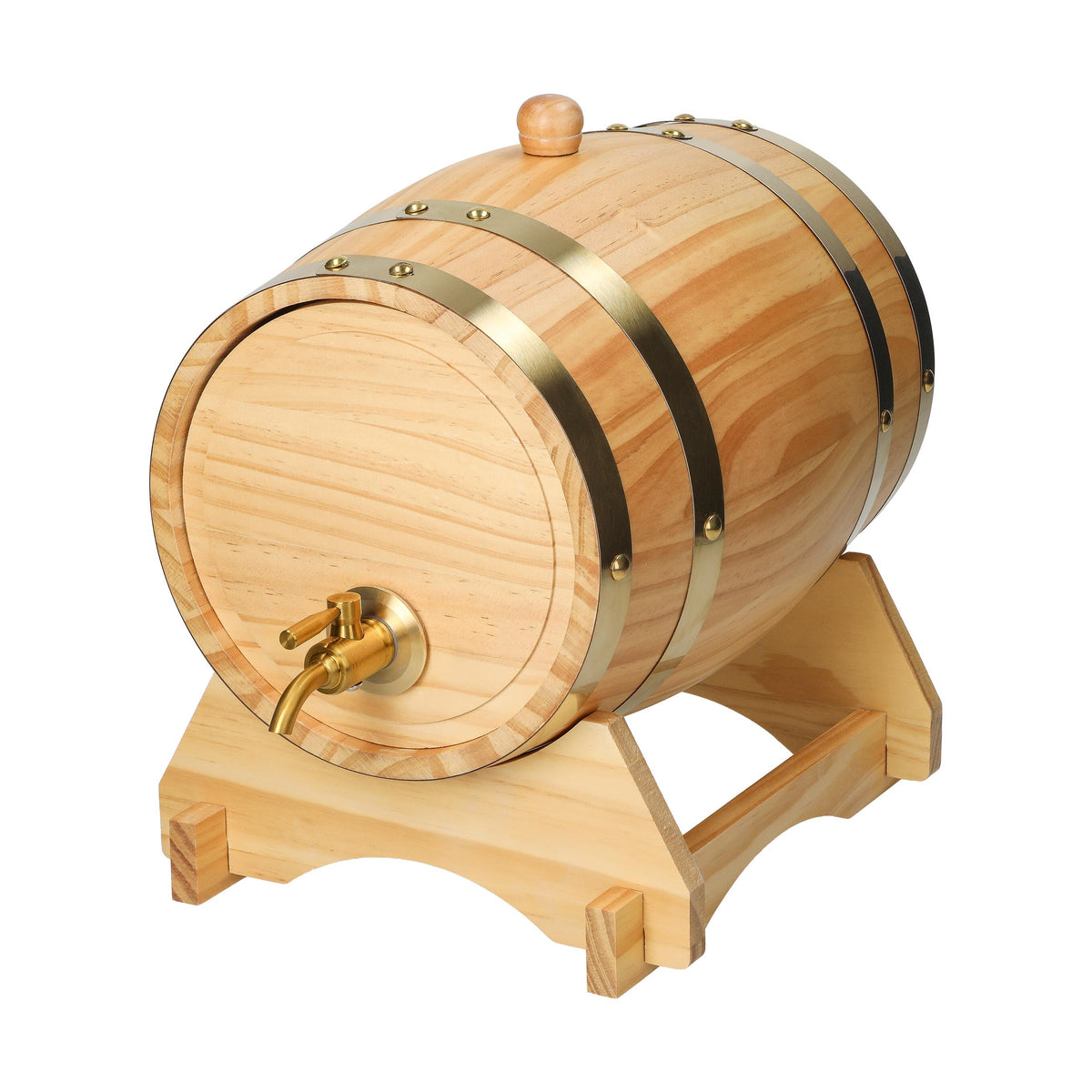 Holzfass „Timber“, 5 l als Werbeartikel mit Logo