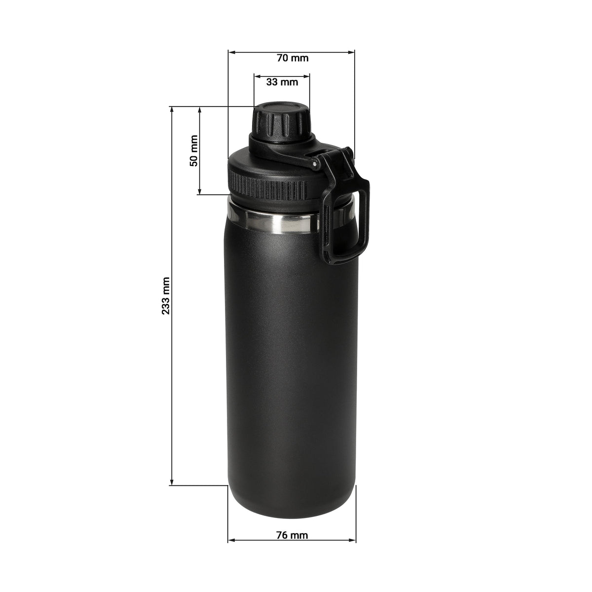 Vakuumflasche „Stockholm“, 550 ml als Werbeartikel mit Logo