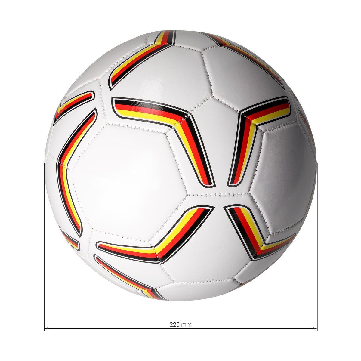 Fußball „Germany“, groß als Werbeartikel mit Logo