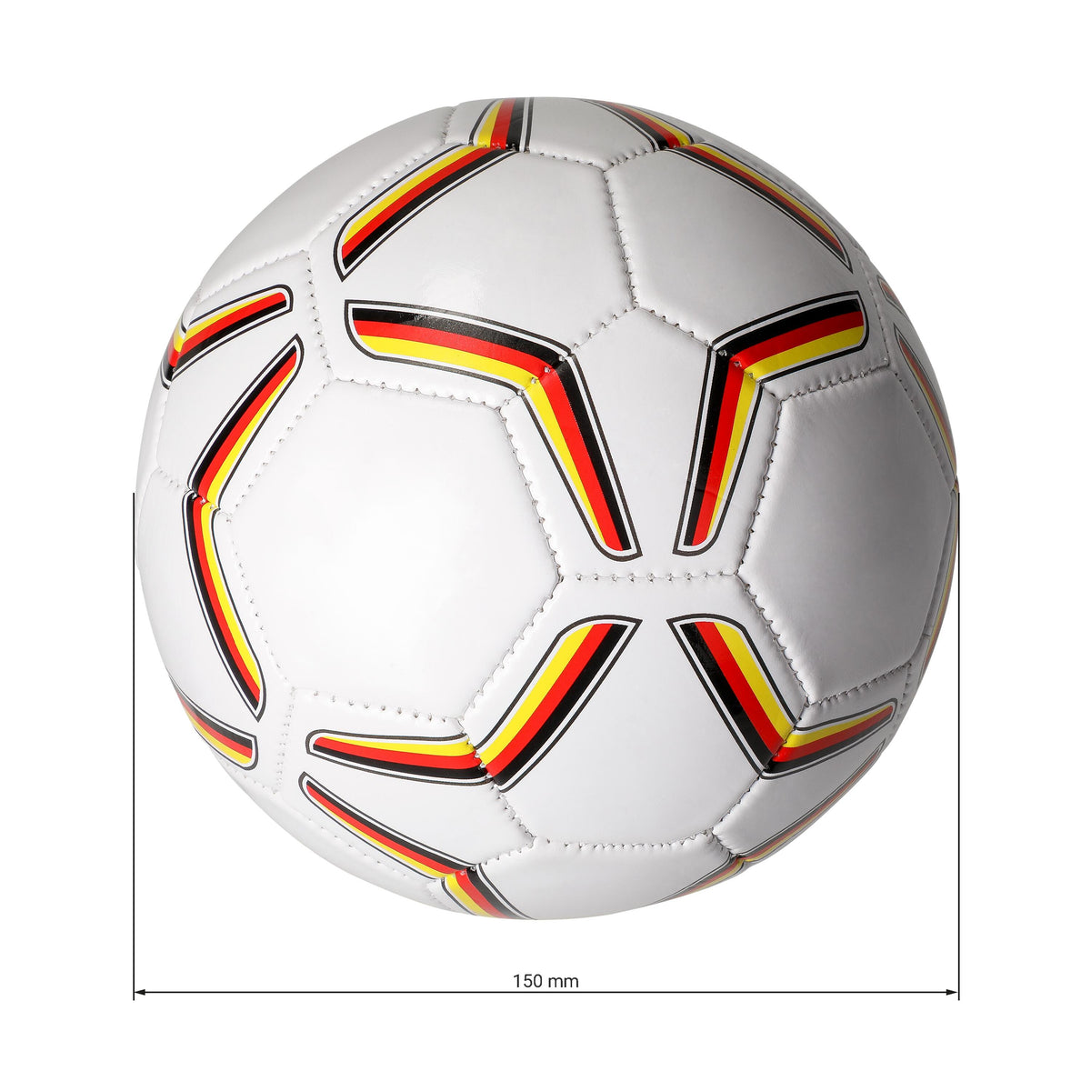 Fußball „Germany“, klein als Werbeartikel mit Logo