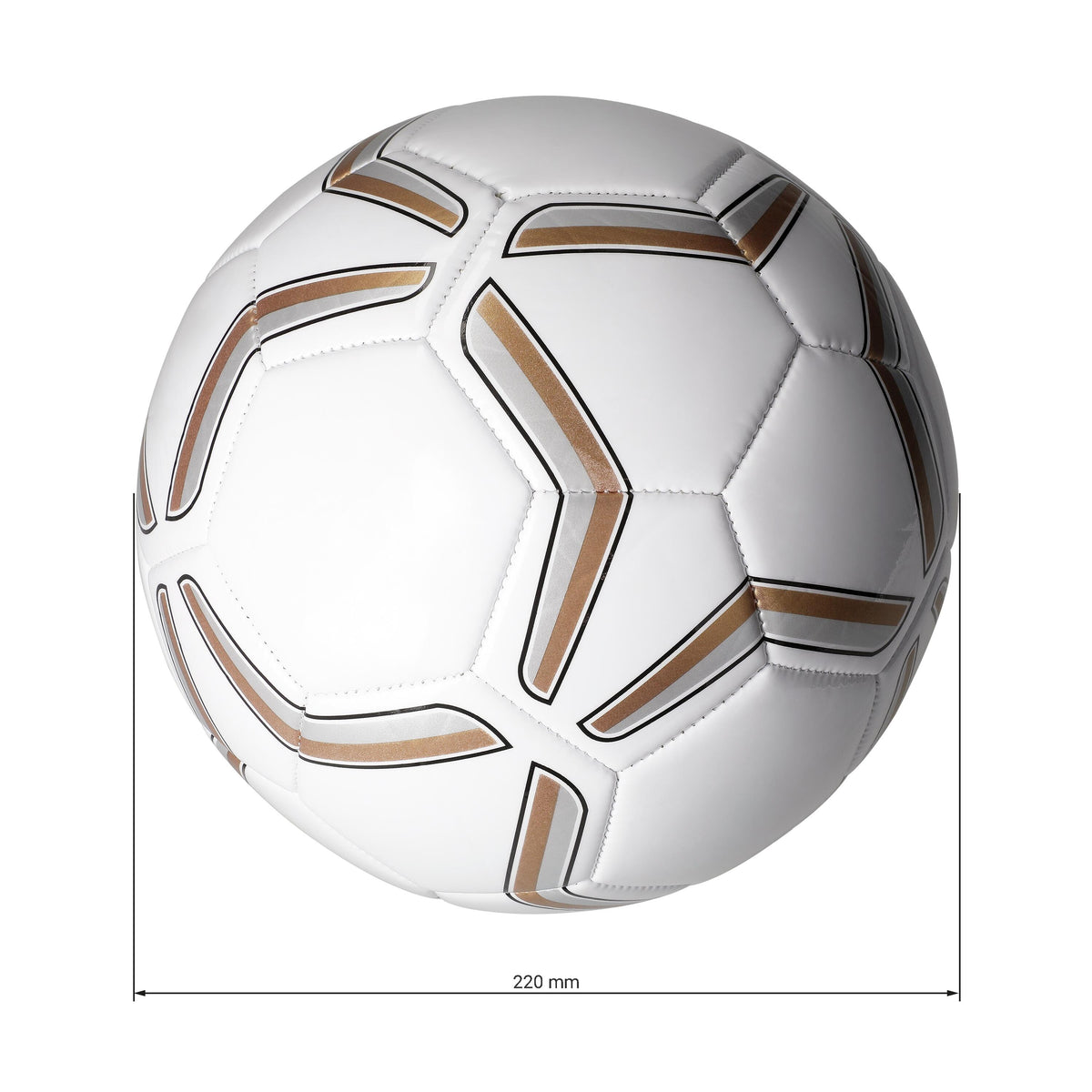 Fußball „Strike“, groß als Werbeartikel mit Logo