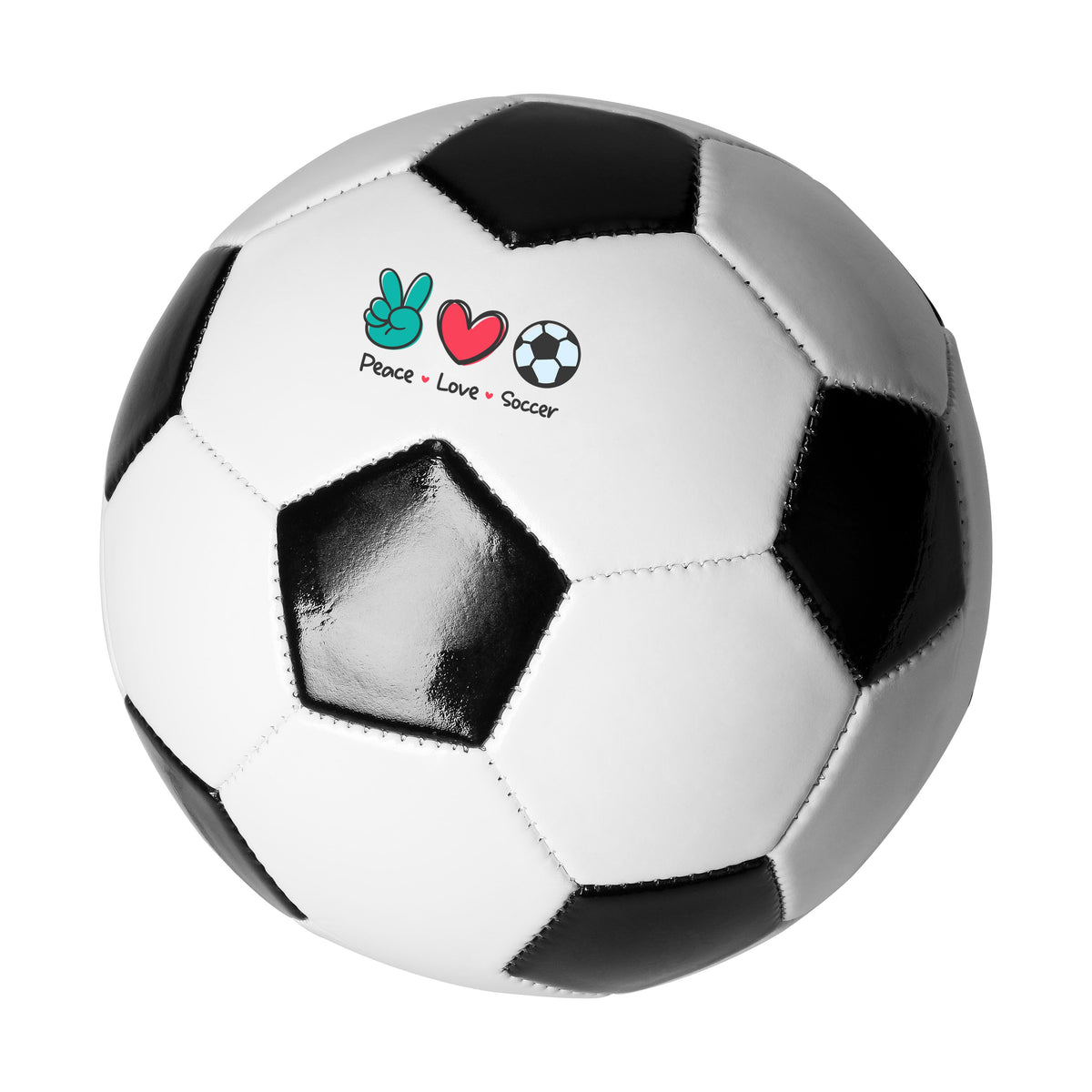Fußball „Classico“, klein als Werbeartikel mit Logo
