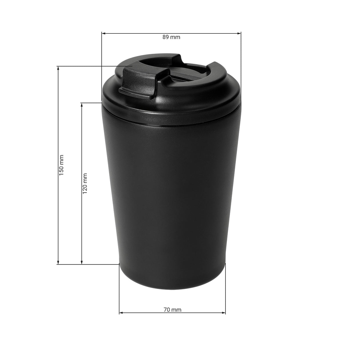 Kaffeebecher „Ceramico“ als Werbeartikel mit Logo