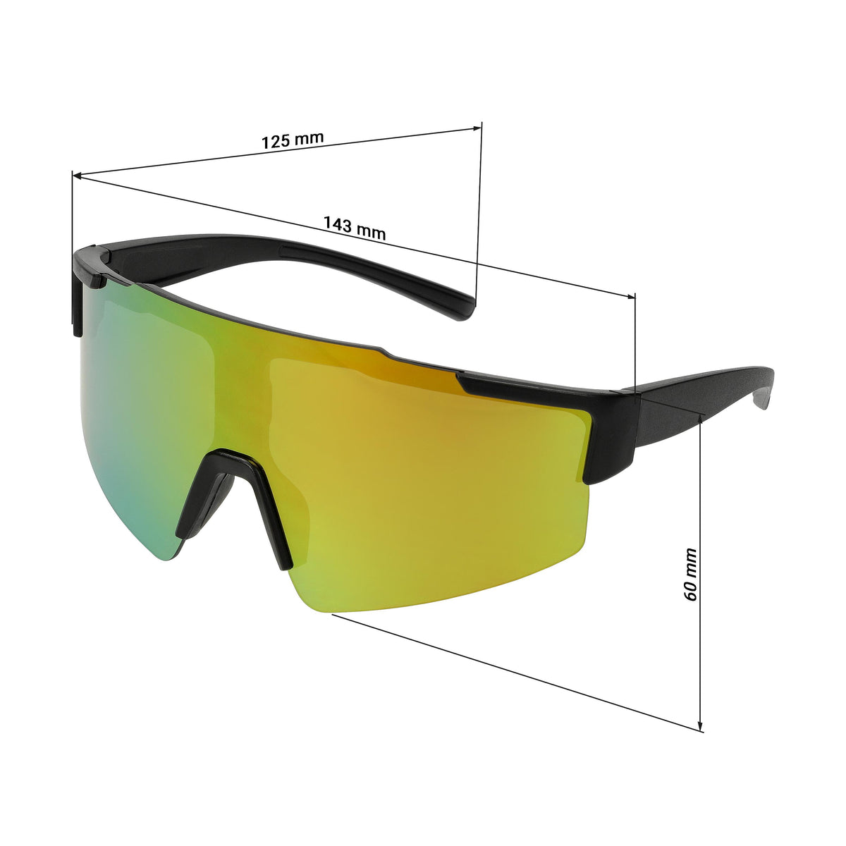 Sportbrille „Schnelle Brille“ als Werbeartikel mit Logo