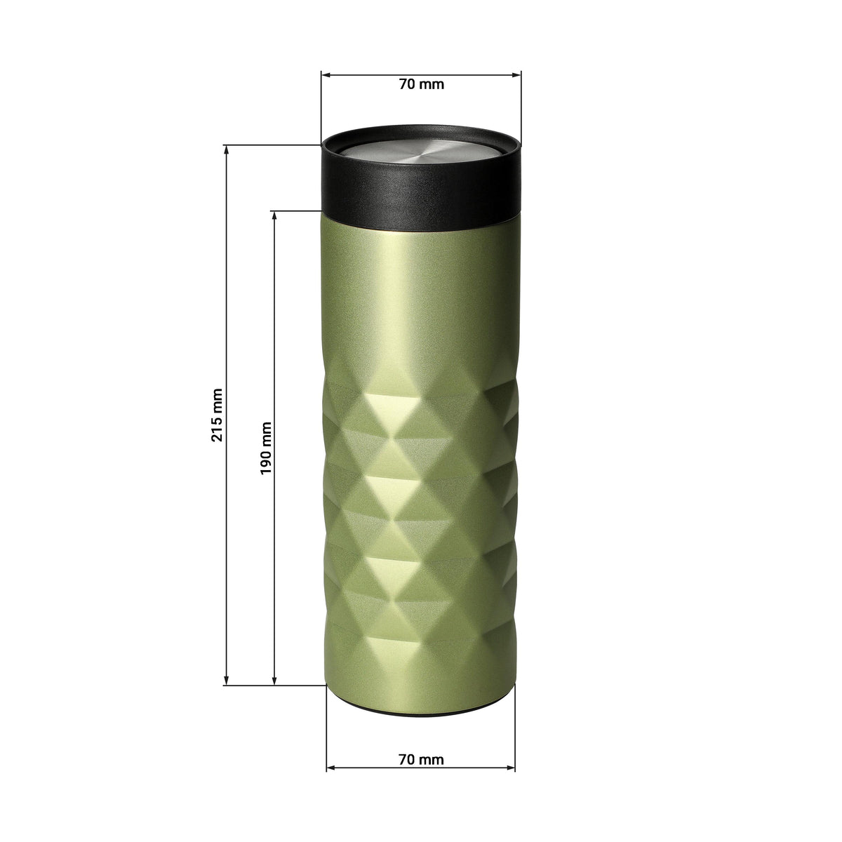 Thermobecher „Diamond 360“ als Werbeartikel mit Logo