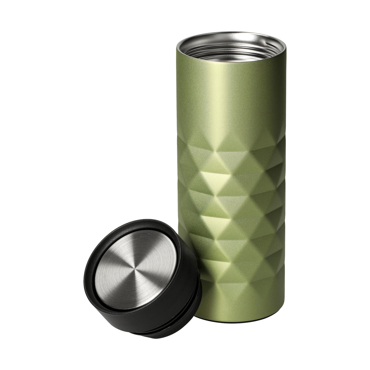Thermobecher „Diamond 360“ als Werbeartikel mit Logo