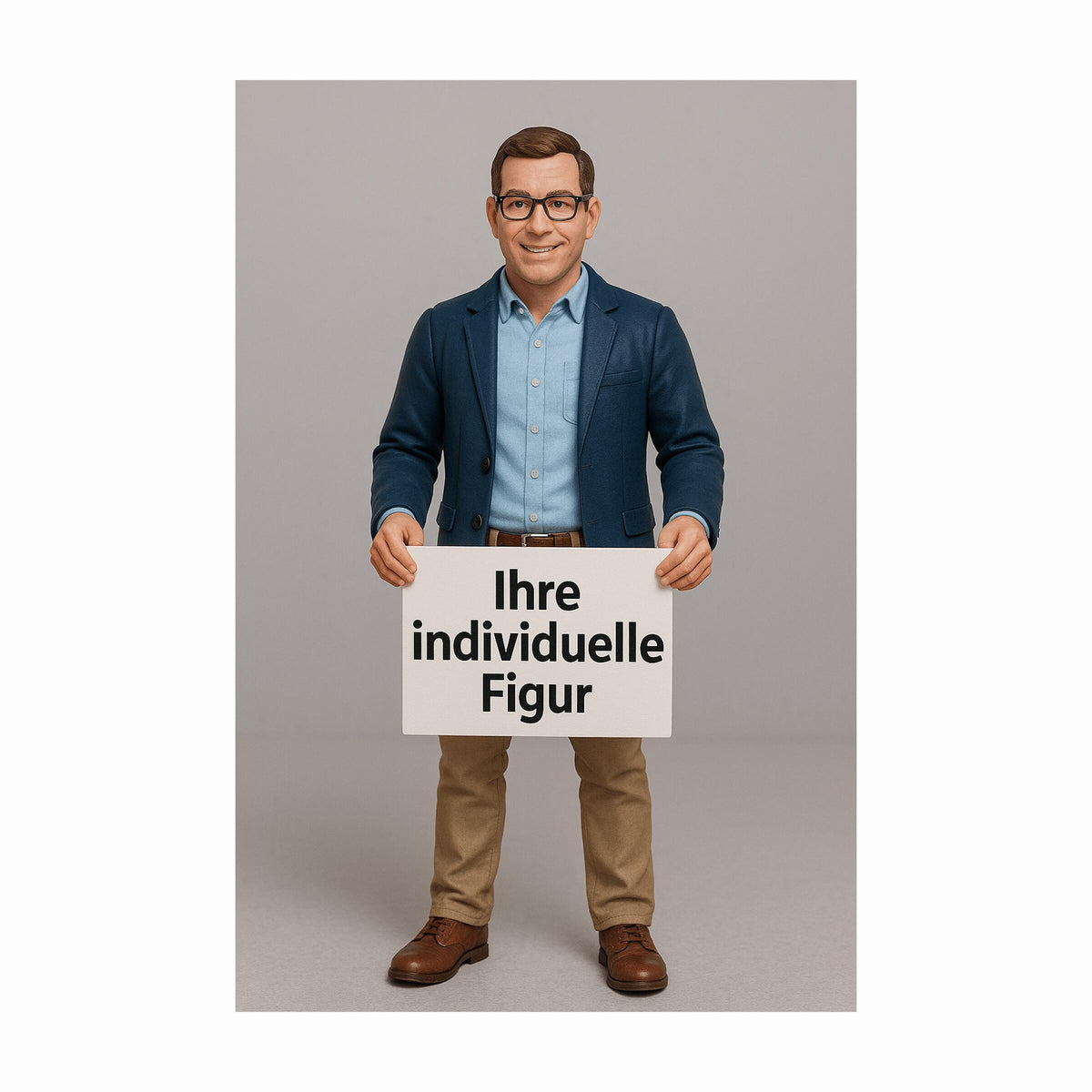 Personalisierbare 3D-Figur - Serienfertigung ab 100 Stück als Werbeartikel mit Logo