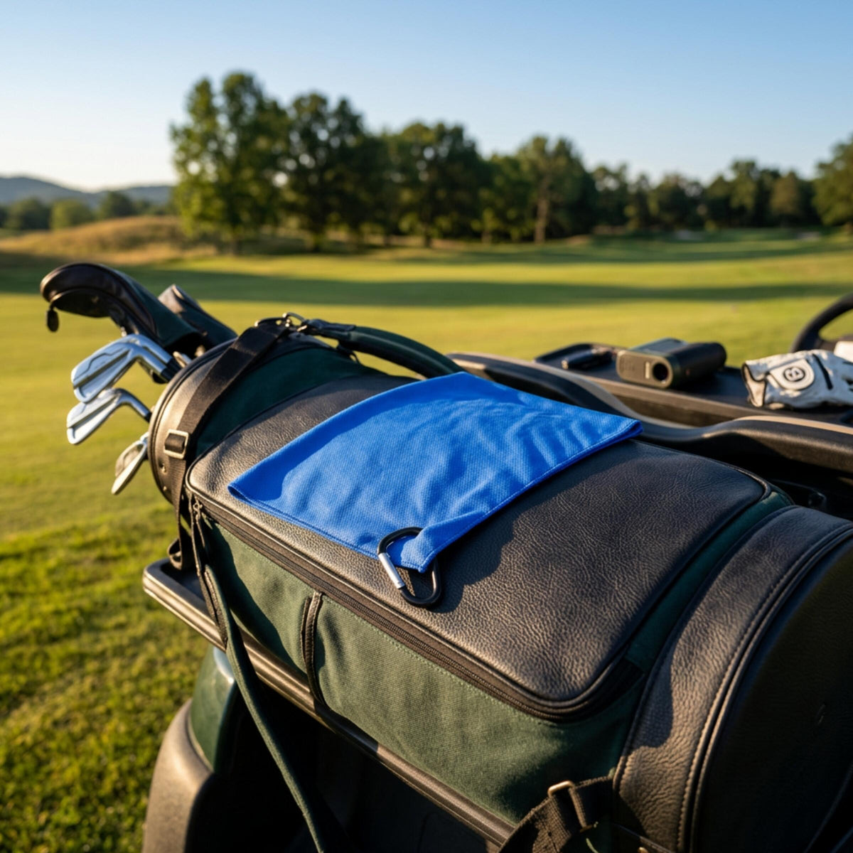 Golfhandtuch „Fairway“ als Werbeartikel mit Logo