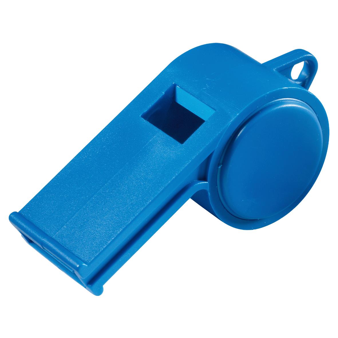 Trillerpfeife „Sport“, ohne Kordel, uni-colour – Blau