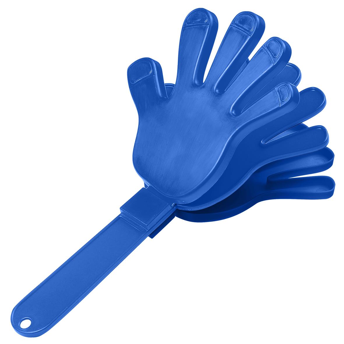 Klapper „Hand“, einfarbig als Werbeartikel mit Logo