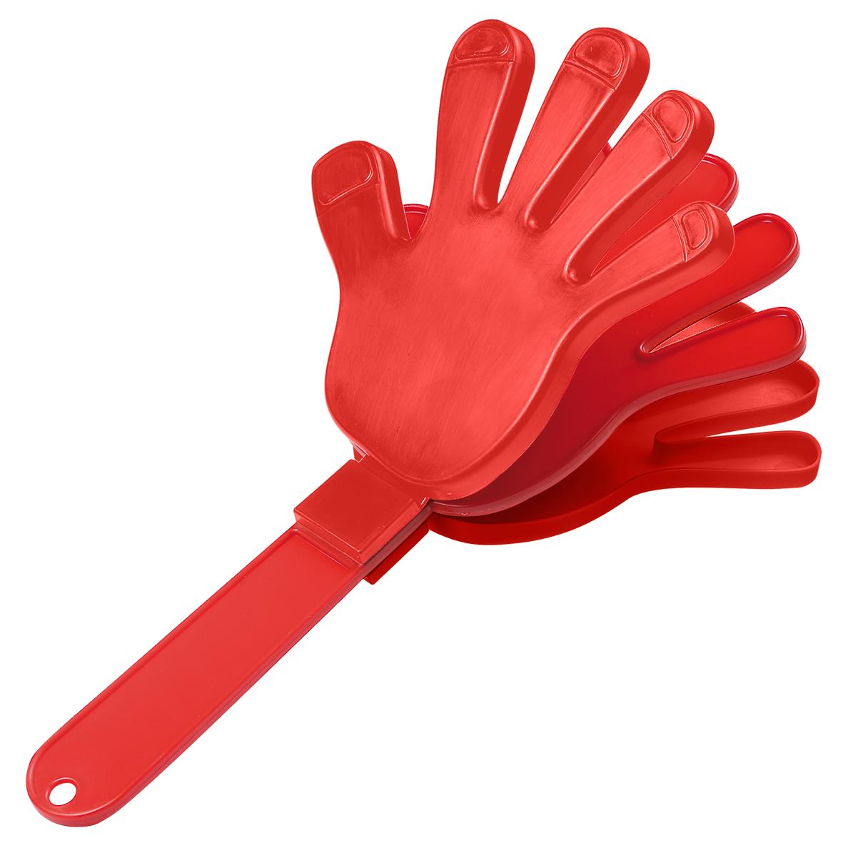 Klapper „Hand“, einfarbig als Werbeartikel mit Logo