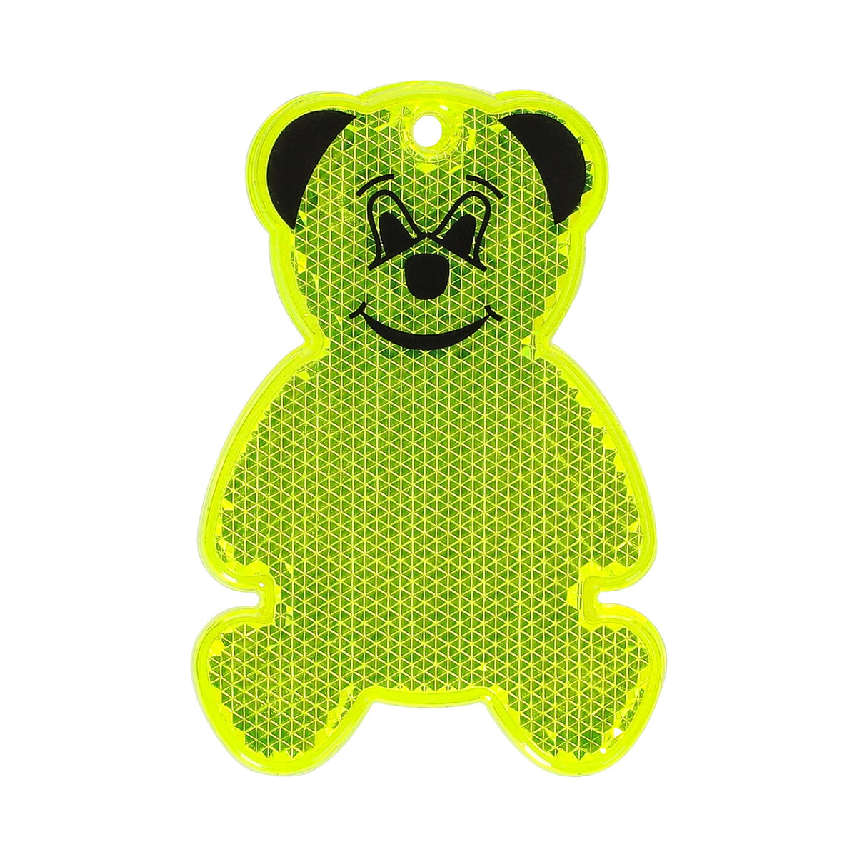 Reflektor „Bär“ – Transparent-gelb