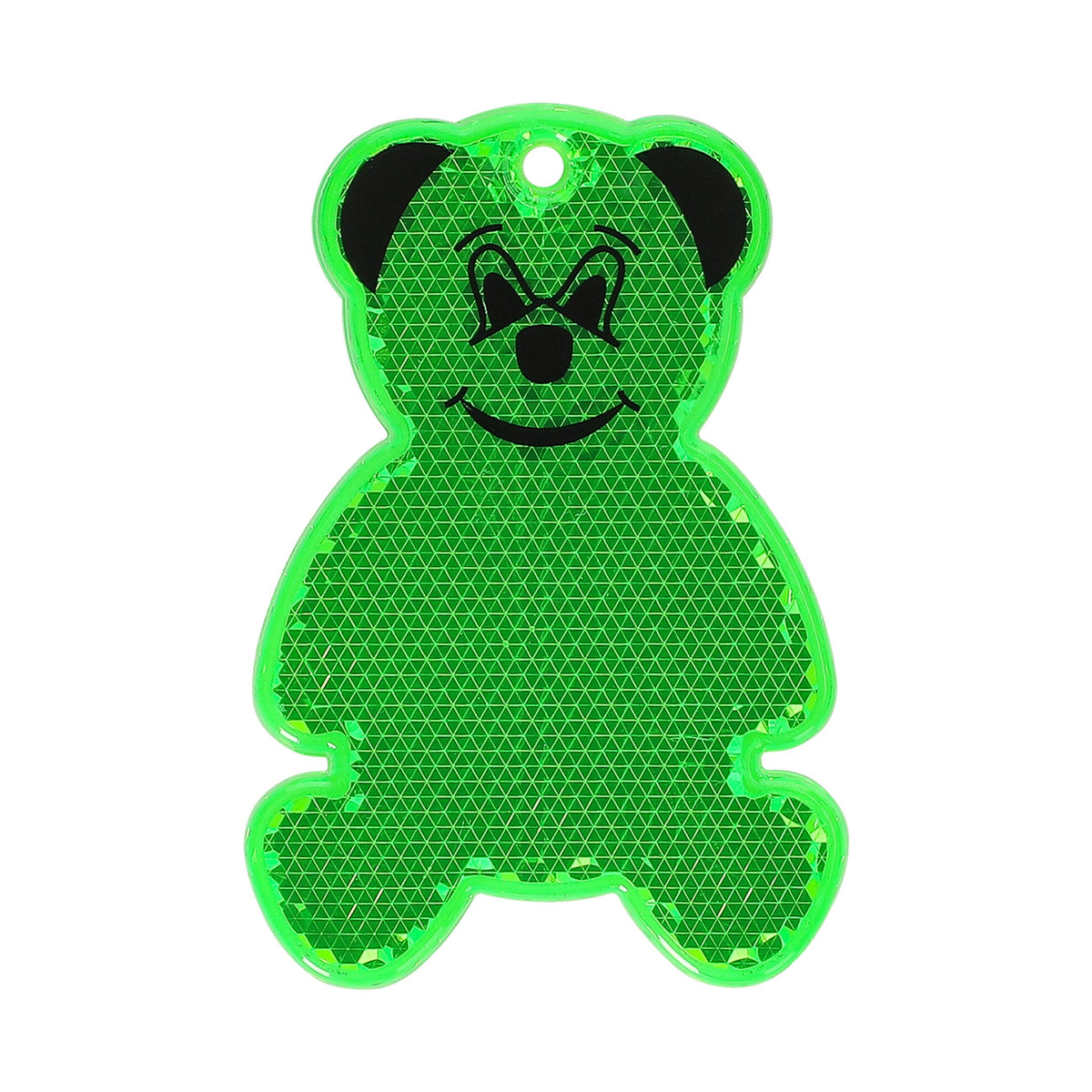 Reflektor „Bär“ – Transparent-grün