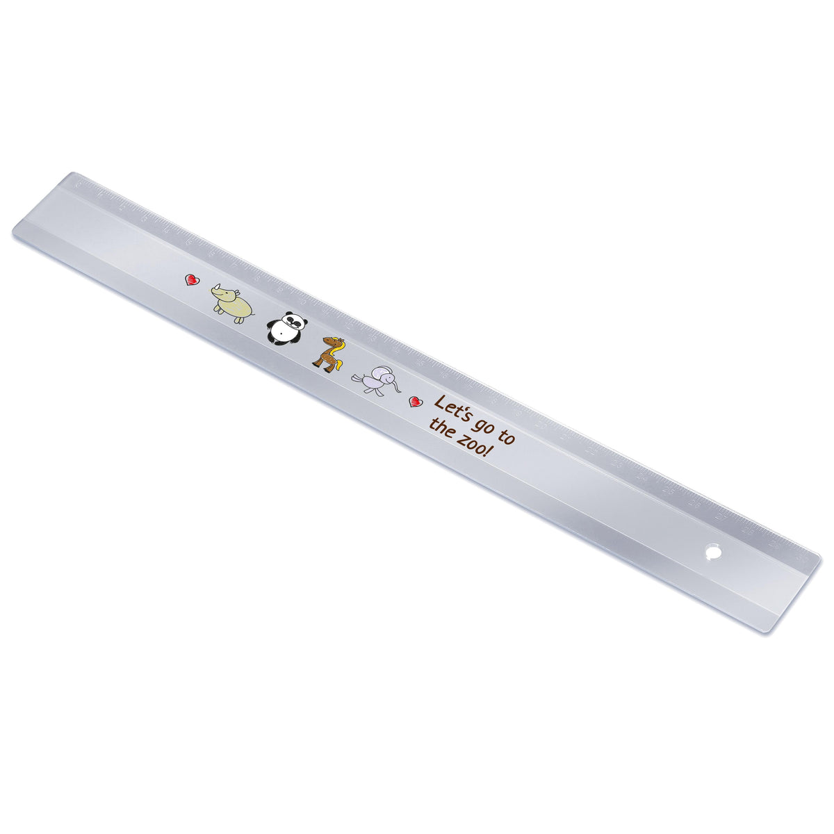 Lineal „30 cm“ – Detailansicht