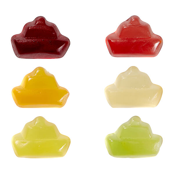 Fruchtgummi STANDARD-Formen 20 g im konventionellen Tütchen – Schiff