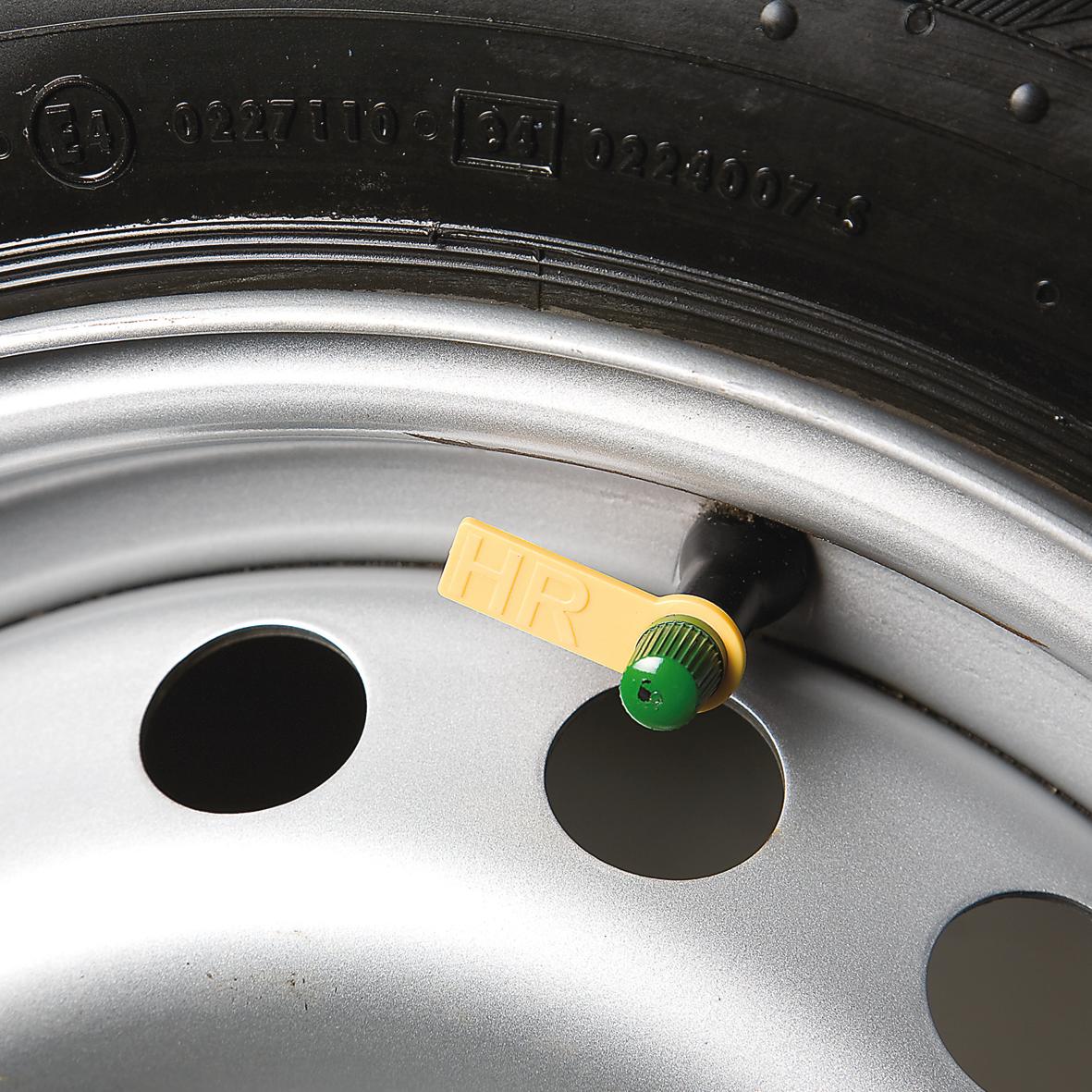 Reifenmarkierset „Car“ als Werbeartikel mit Logo