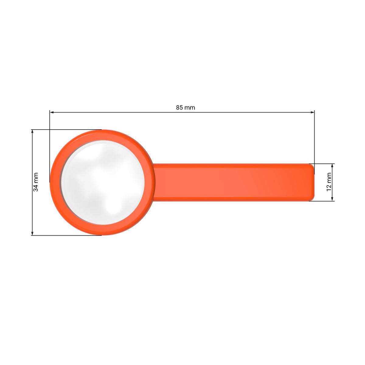 Stiellupe „Handle 5 x“ als Werbeartikel mit Logo