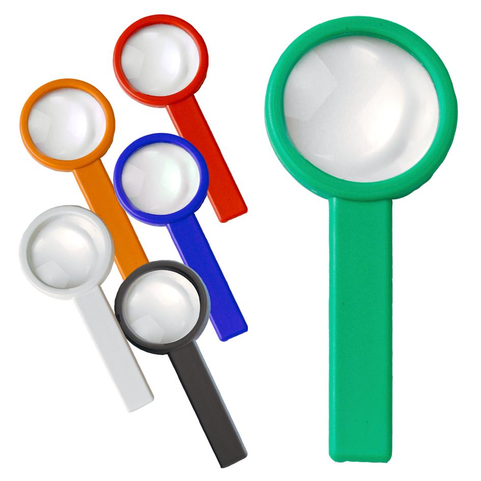 Stiellupe „Handle 3 x“ als Werbeartikel mit Logo