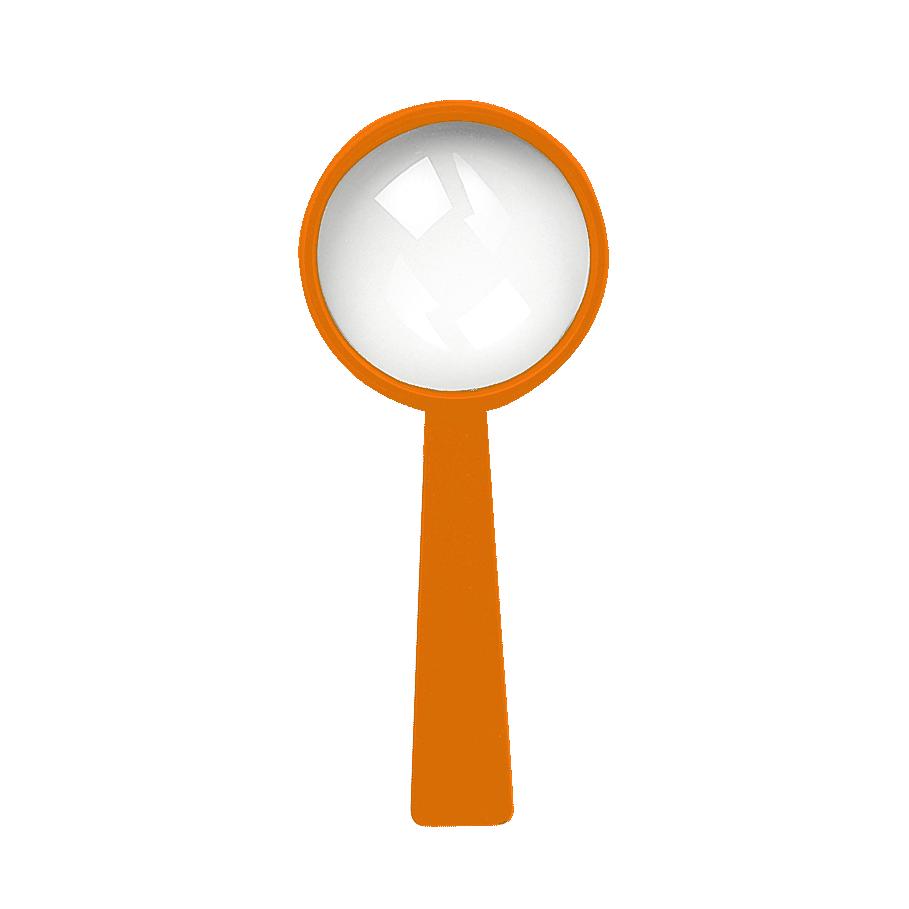 Stiellupe „Handle 4 x“ als Werbeartikel mit Logo
