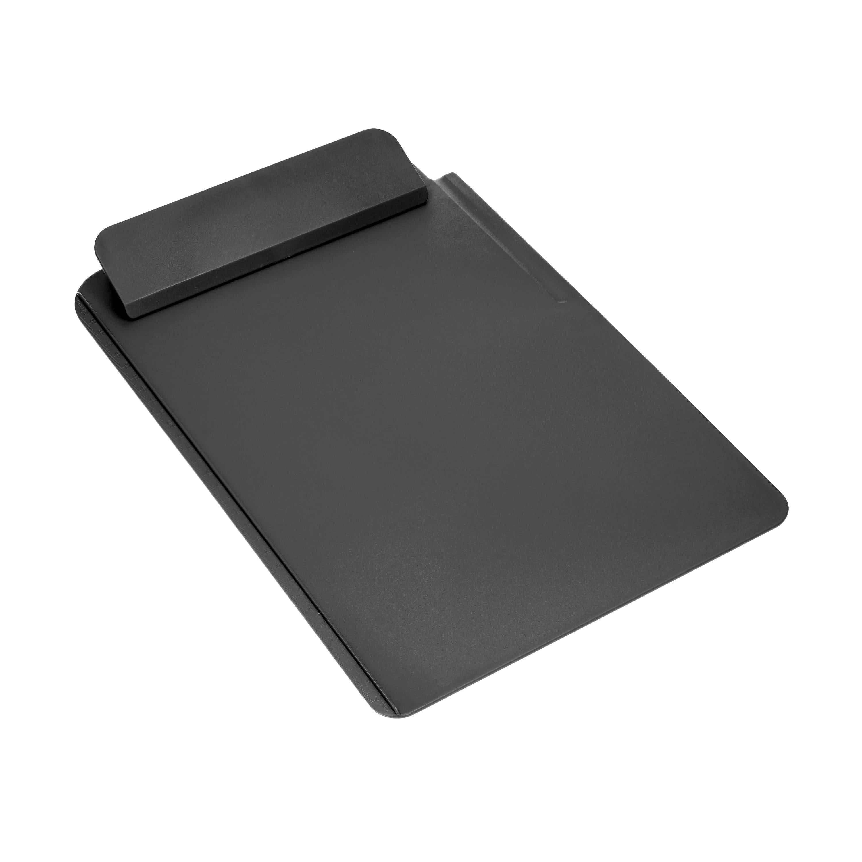Schreibboard „DIN A4 schwarz“ als Werbeartikel mit Logo