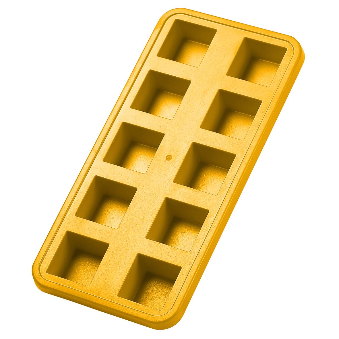 Eiswürfelform „Quadrate“ – Gelb