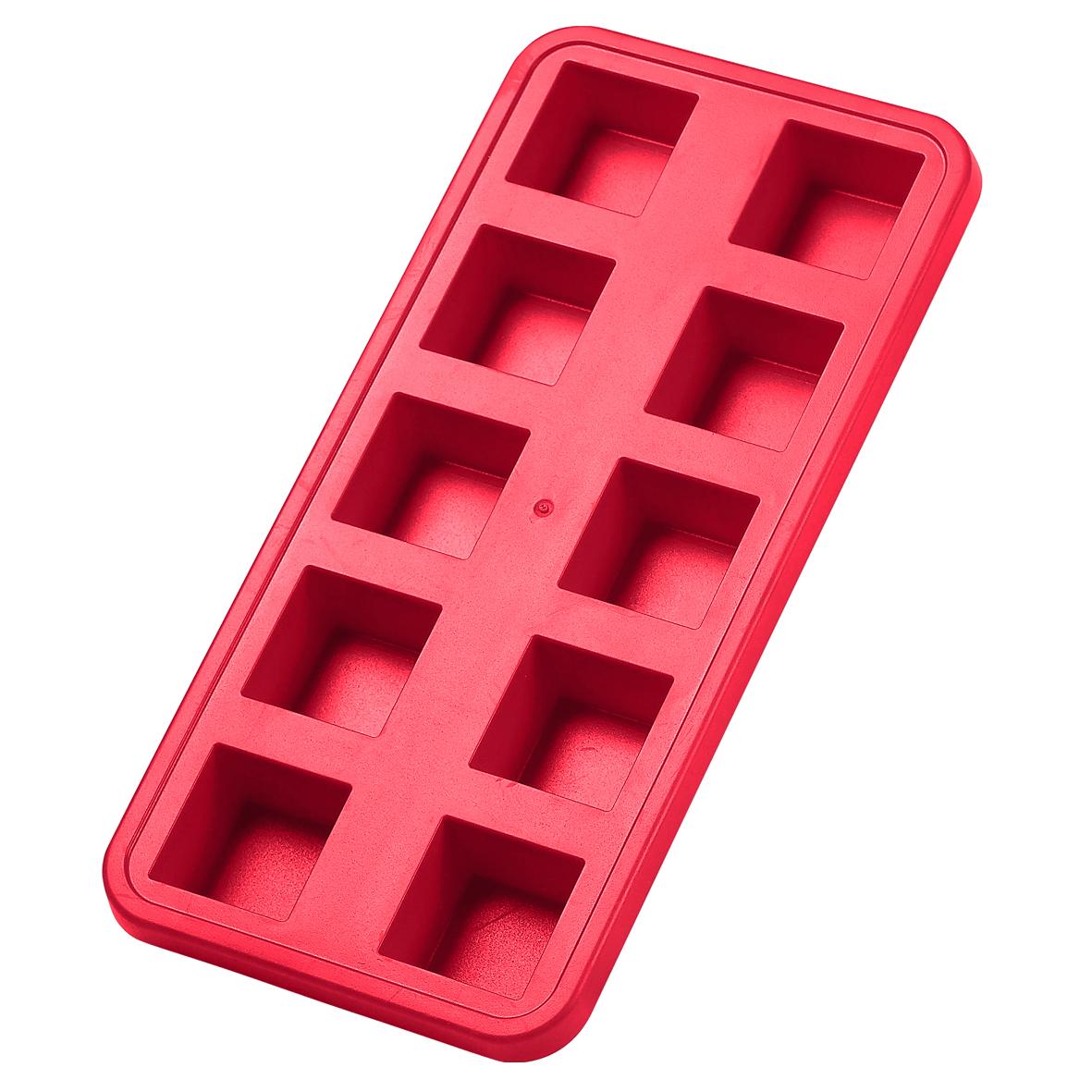 Eiswürfelform „Quadrate“ – Rot