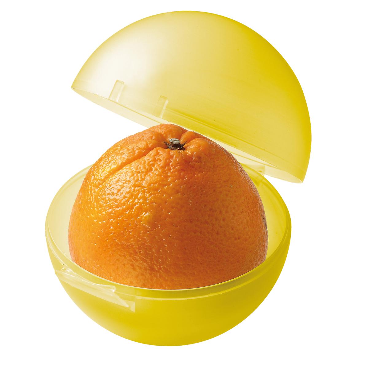 Vorratsdose „Orangen-Box“ als Werbeartikel mit Logo