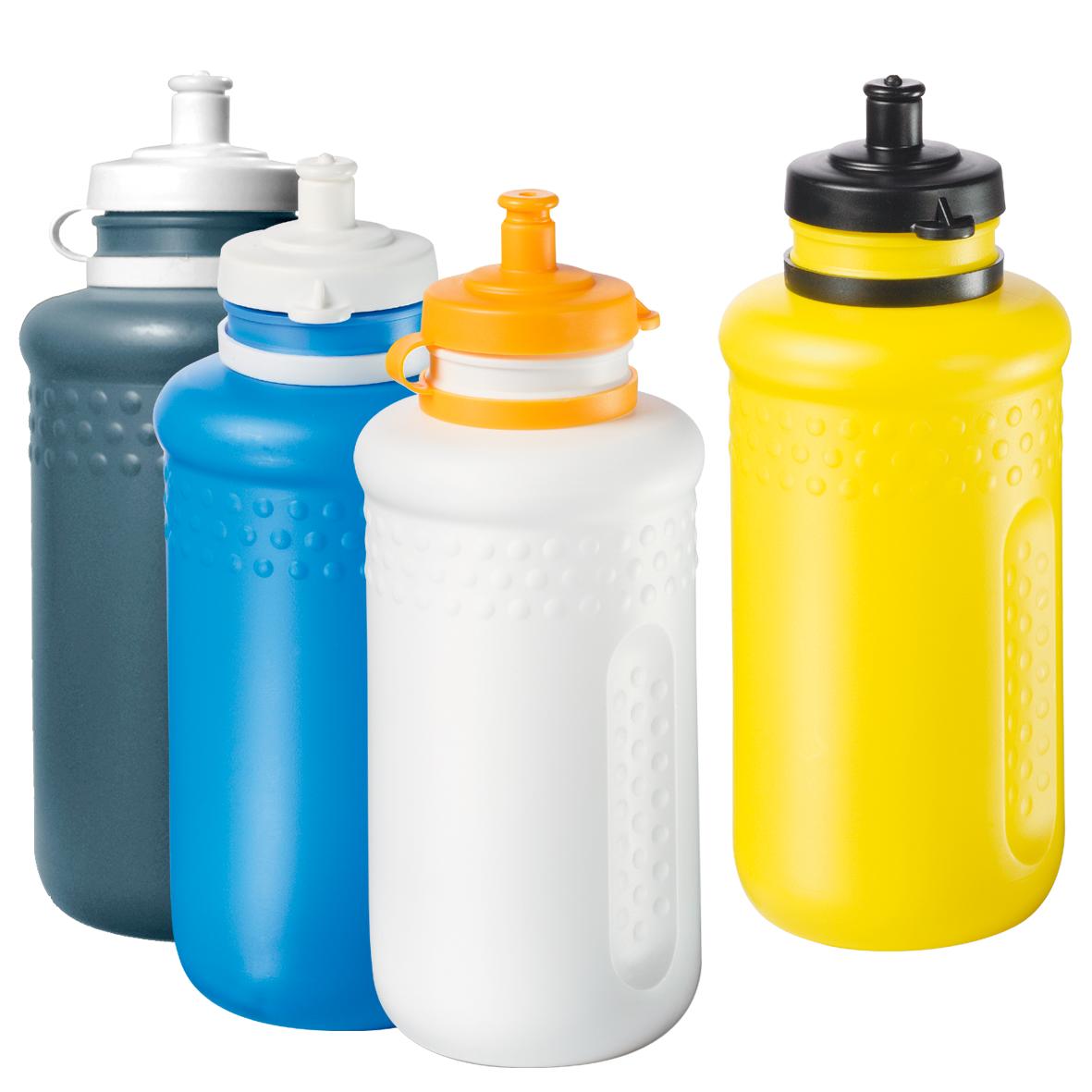 Trinkflasche „Fahrrad“ 0,5 l mit Saugverschluss als Werbeartikel mit Logo