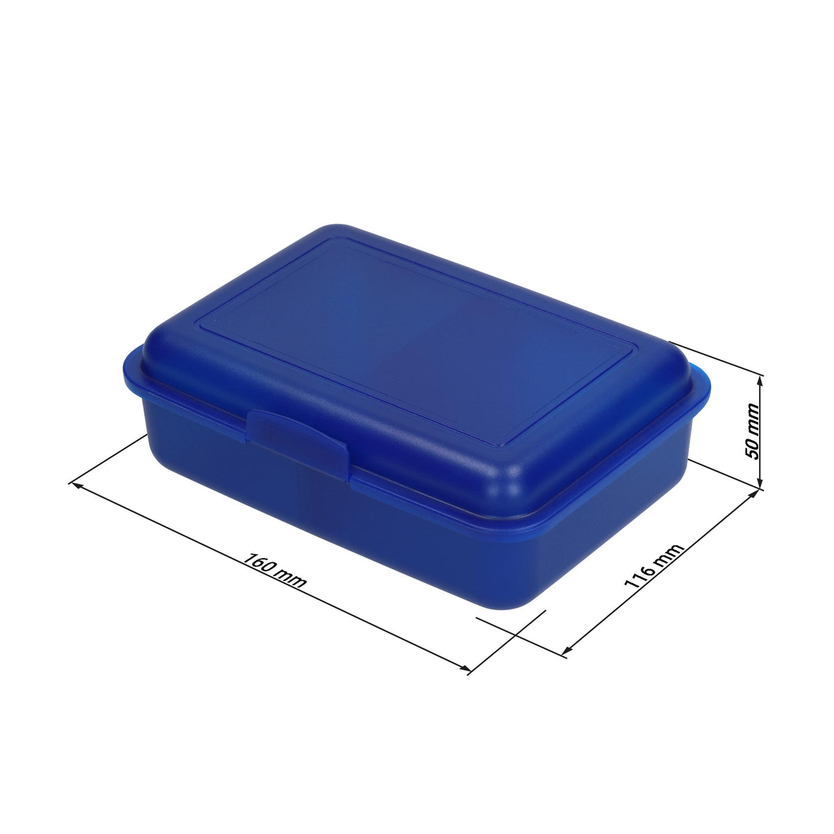 Vorratsdose „School-Box“ mittel mit Trennwand als Werbeartikel mit Logo