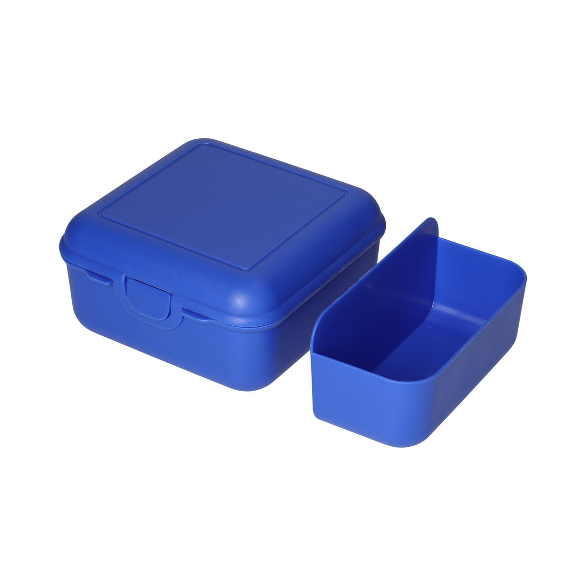 Vorratsdose „Cube“ deluxe, mit Trennschale als Werbeartikel mit Logo