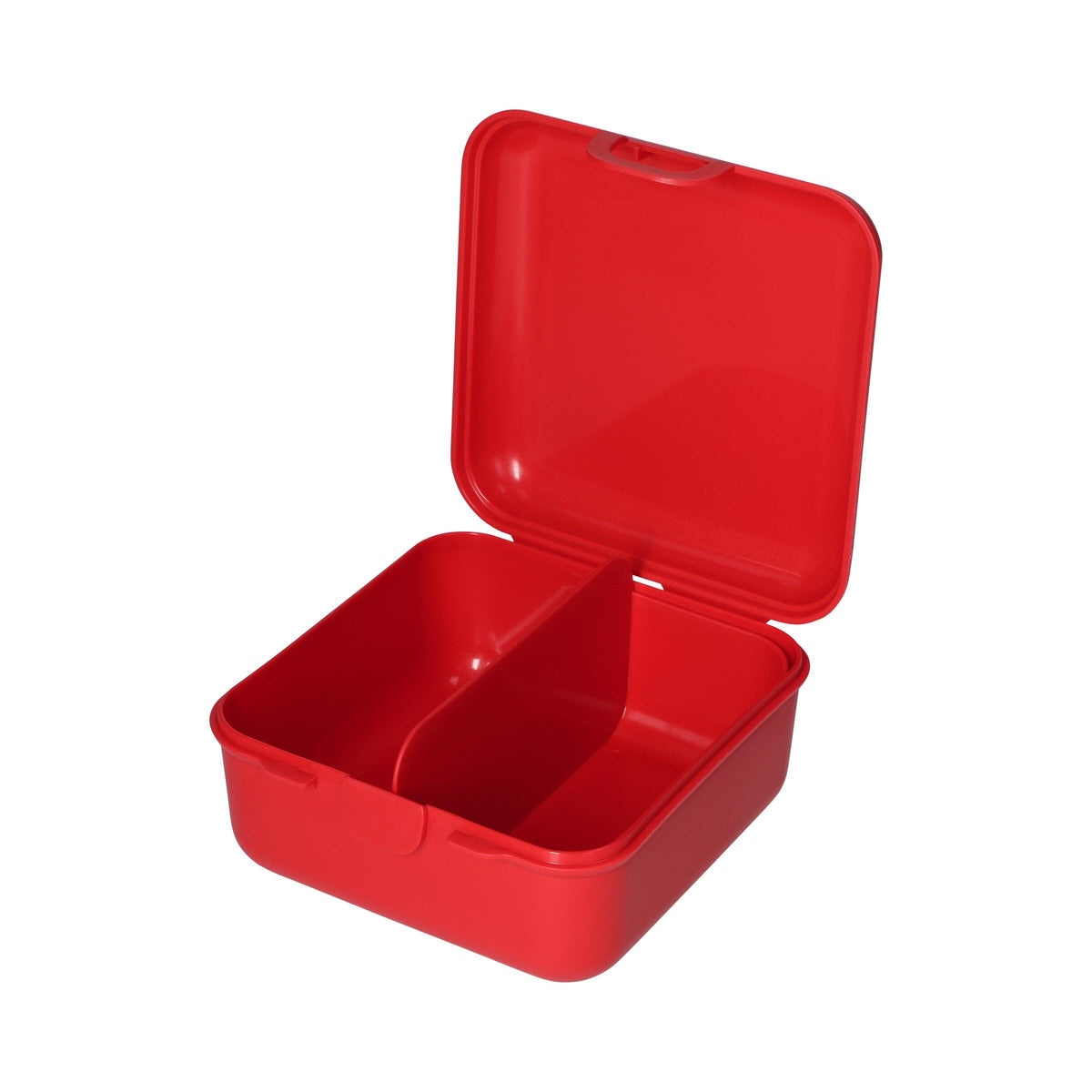 Vorratsdose „Cube“ deluxe, mit Trennschale als Werbeartikel mit Logo