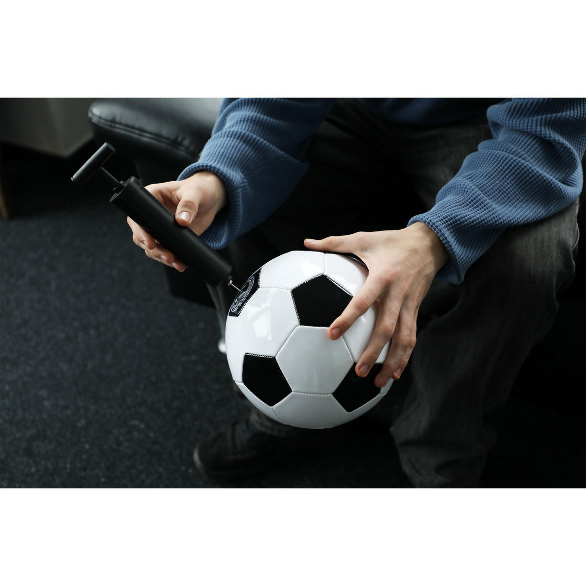 Handpumpe als Werbeartikel mit Logo