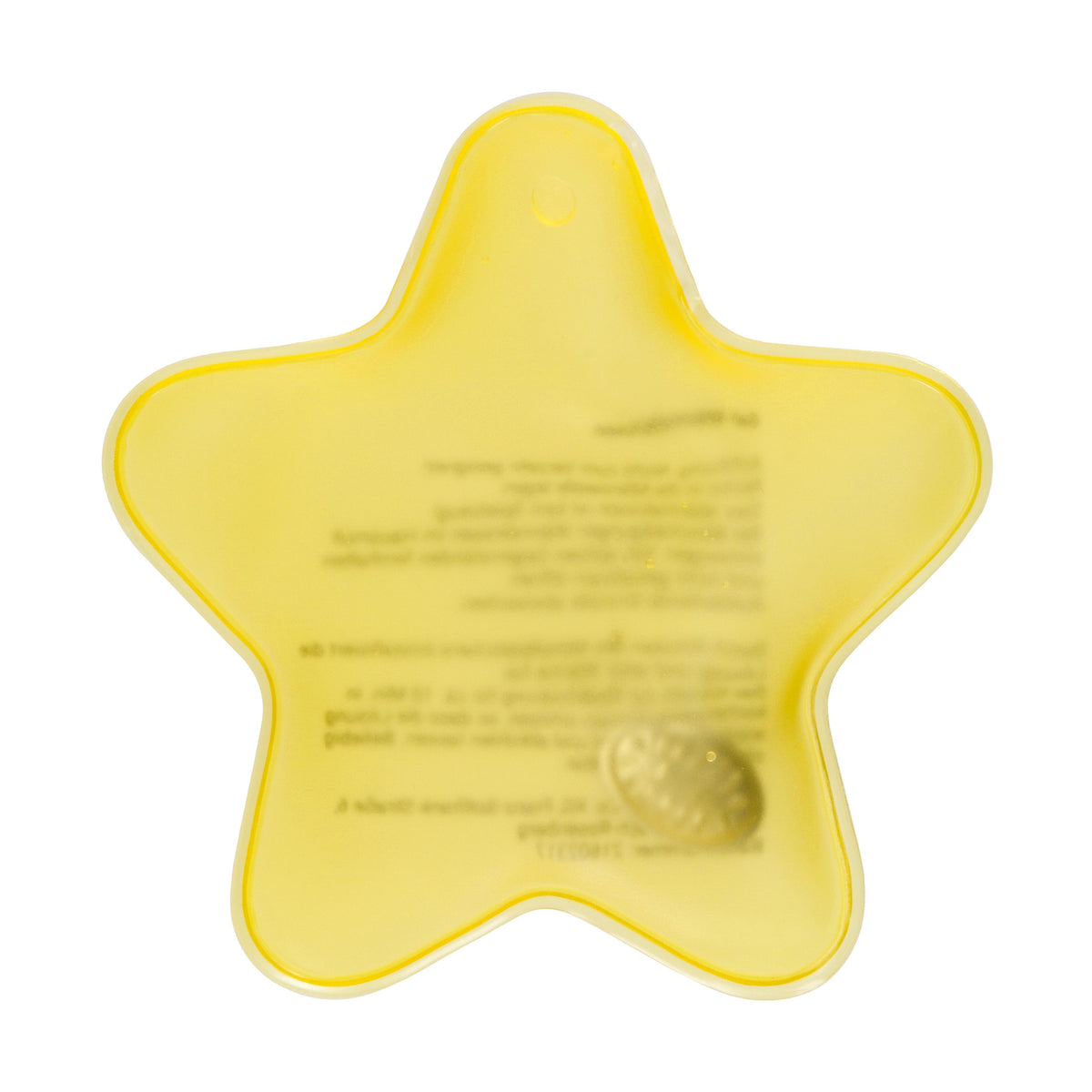 Gel-Wärmekissen „Stern“ als Werbeartikel mit Logo