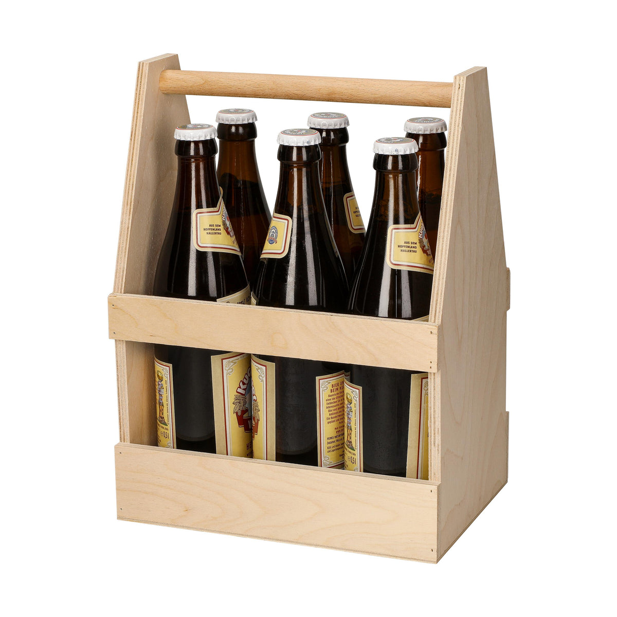 Bierflaschenträger „Six Pack“ als Werbeartikel mit Logo