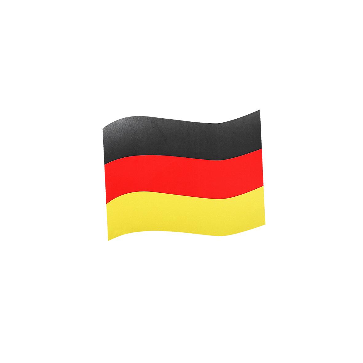 Automagnet „Flagge“, klein als Werbeartikel mit Logo