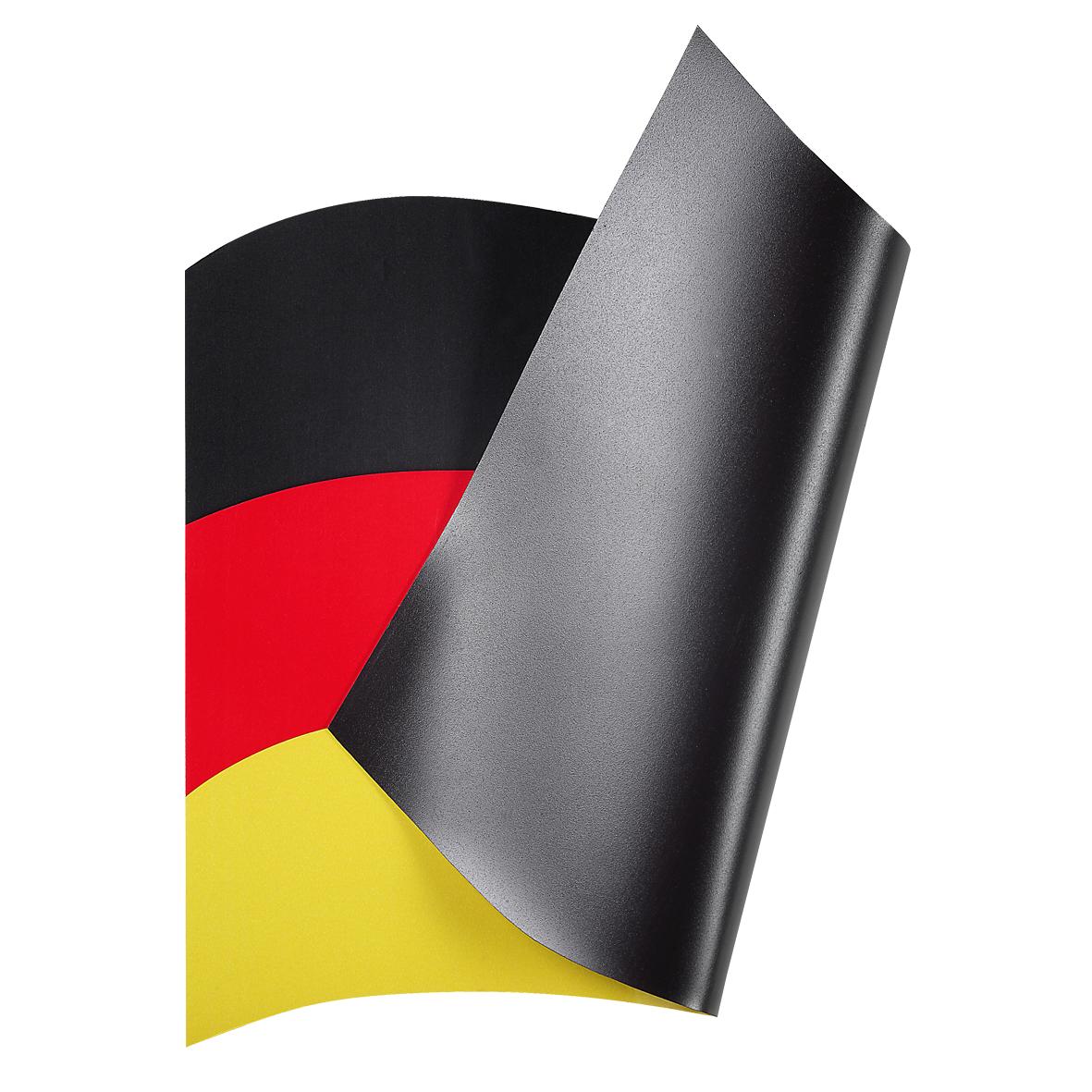 Automagnet „Flagge“, klein als Werbeartikel mit Logo