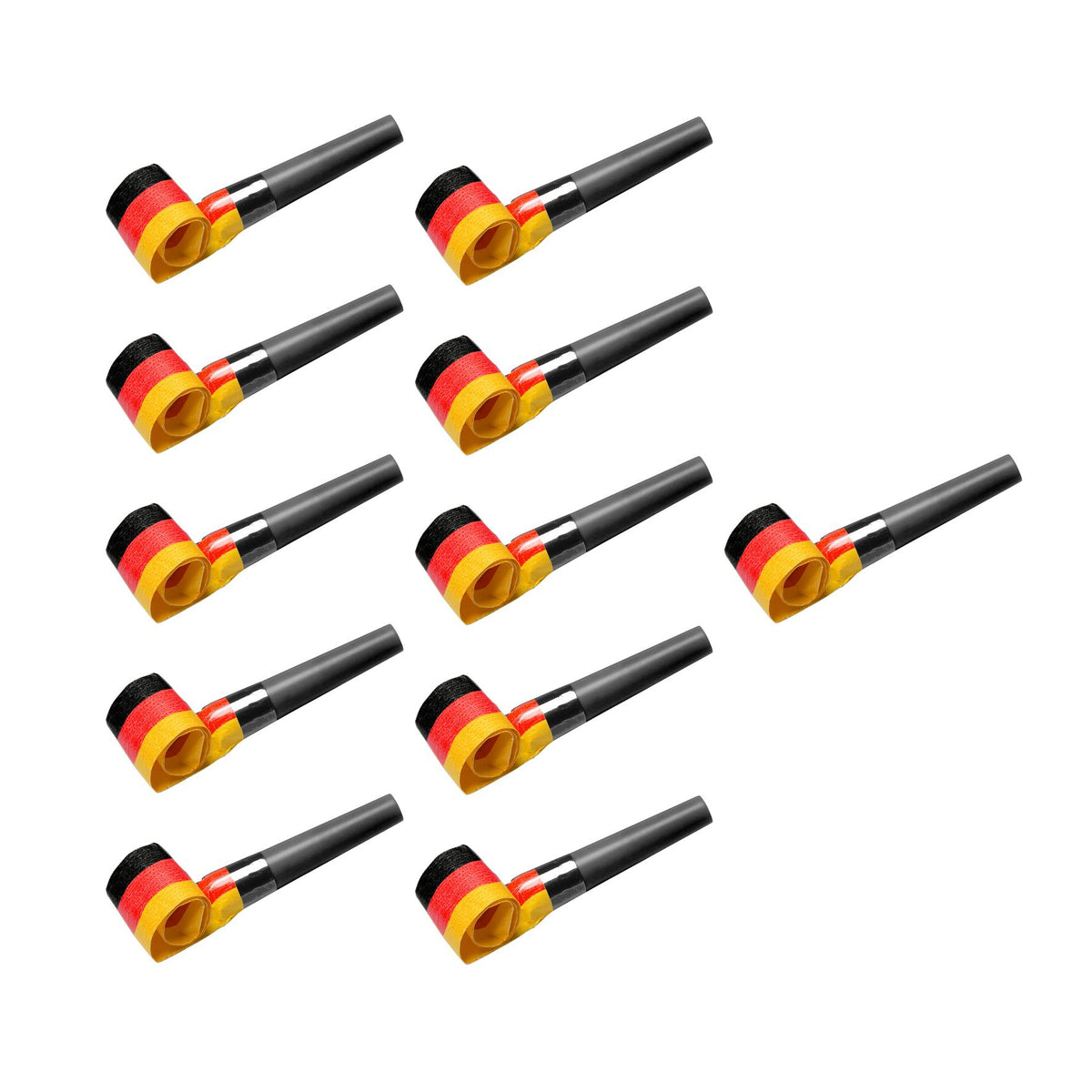 Luftrüssel „Fan“ Deutschland, 11er Set als Werbeartikel mit Logo