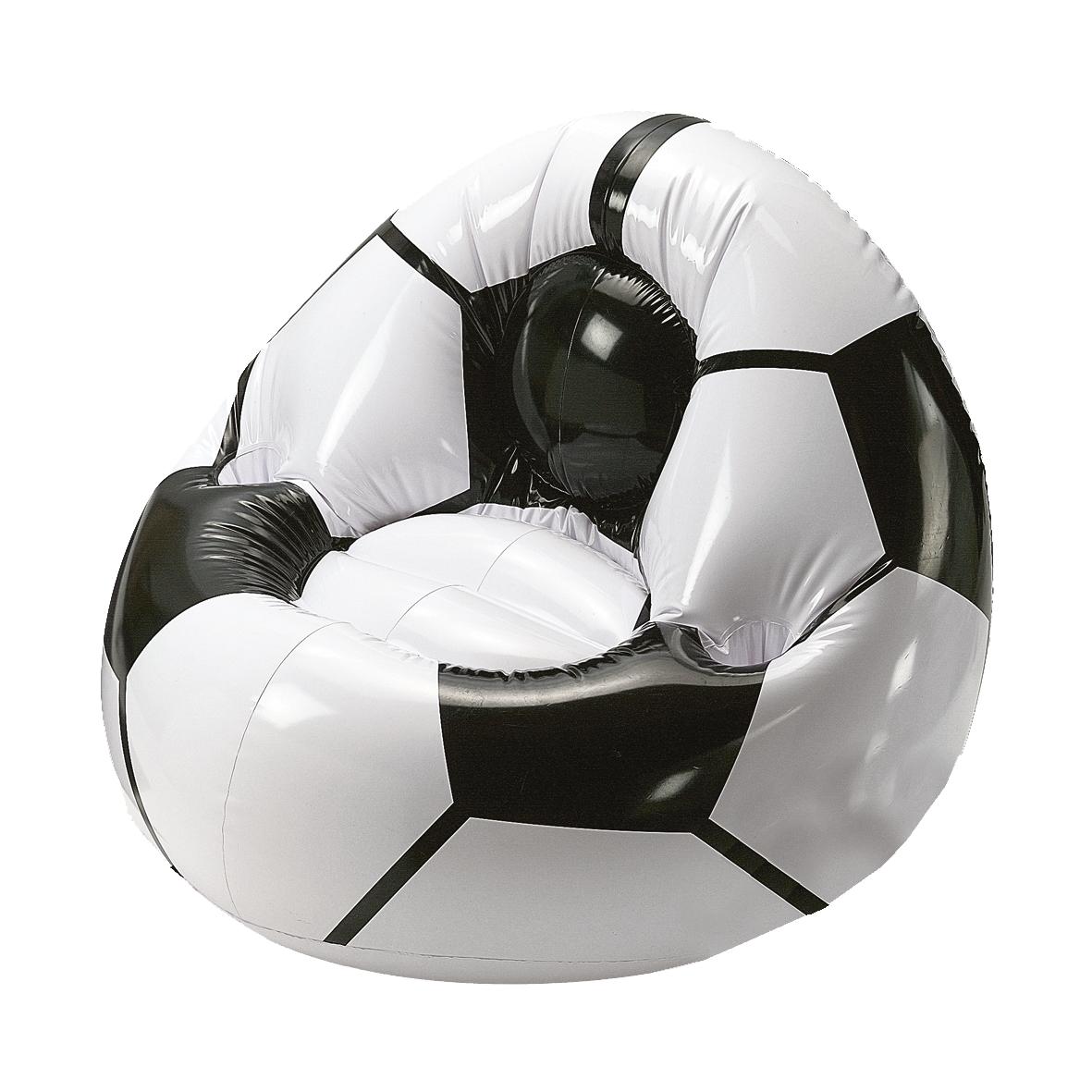 Aufblasbarer Fußballsessel „Big“ als Werbeartikel mit Logo