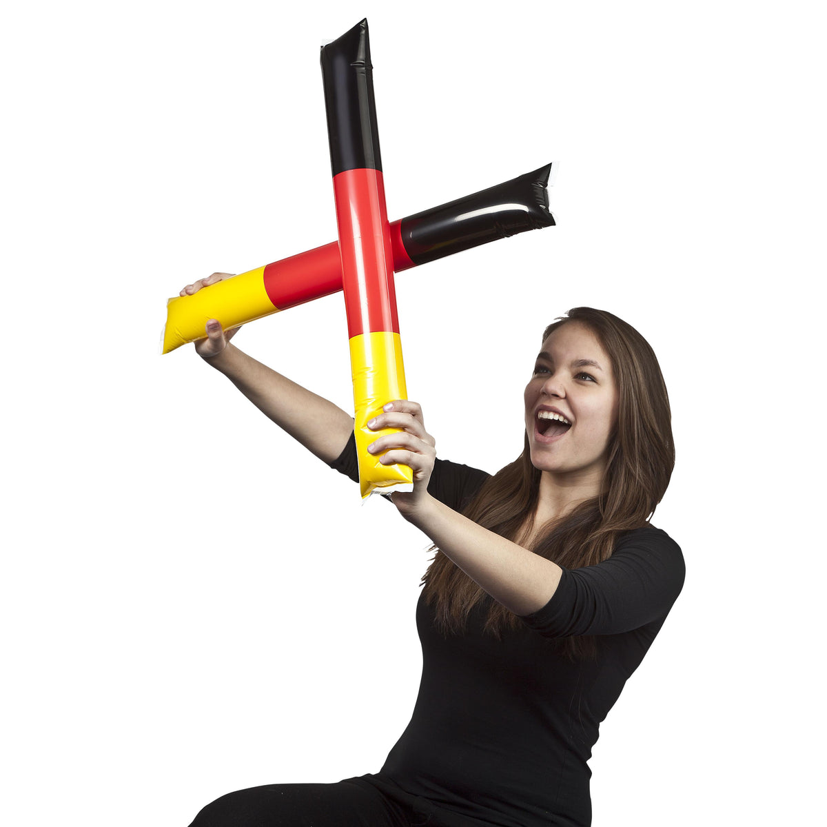 Klopfschlauch „Sticks“ als Werbeartikel mit Logo