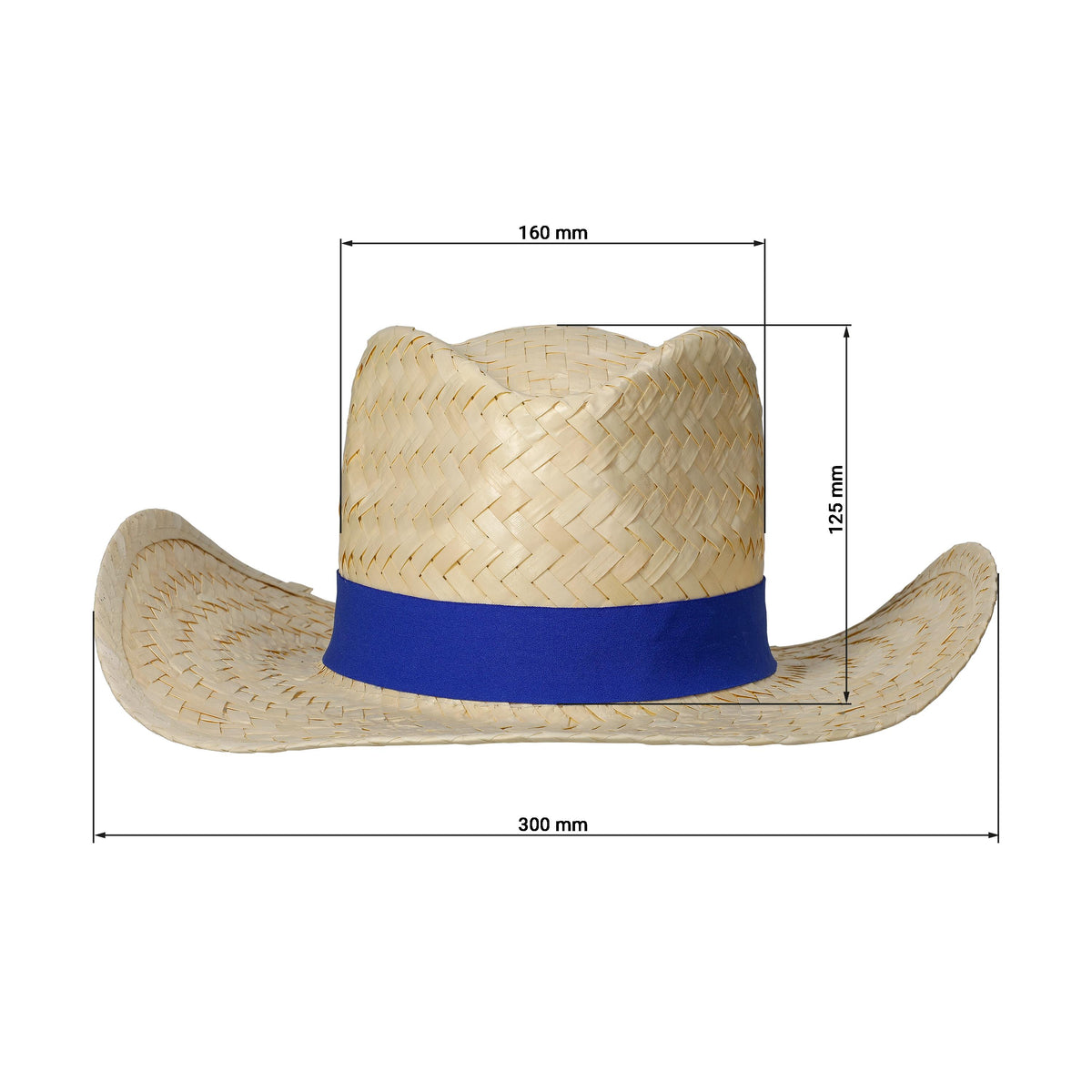 Strohhut „Texas“ als Werbeartikel mit Logo