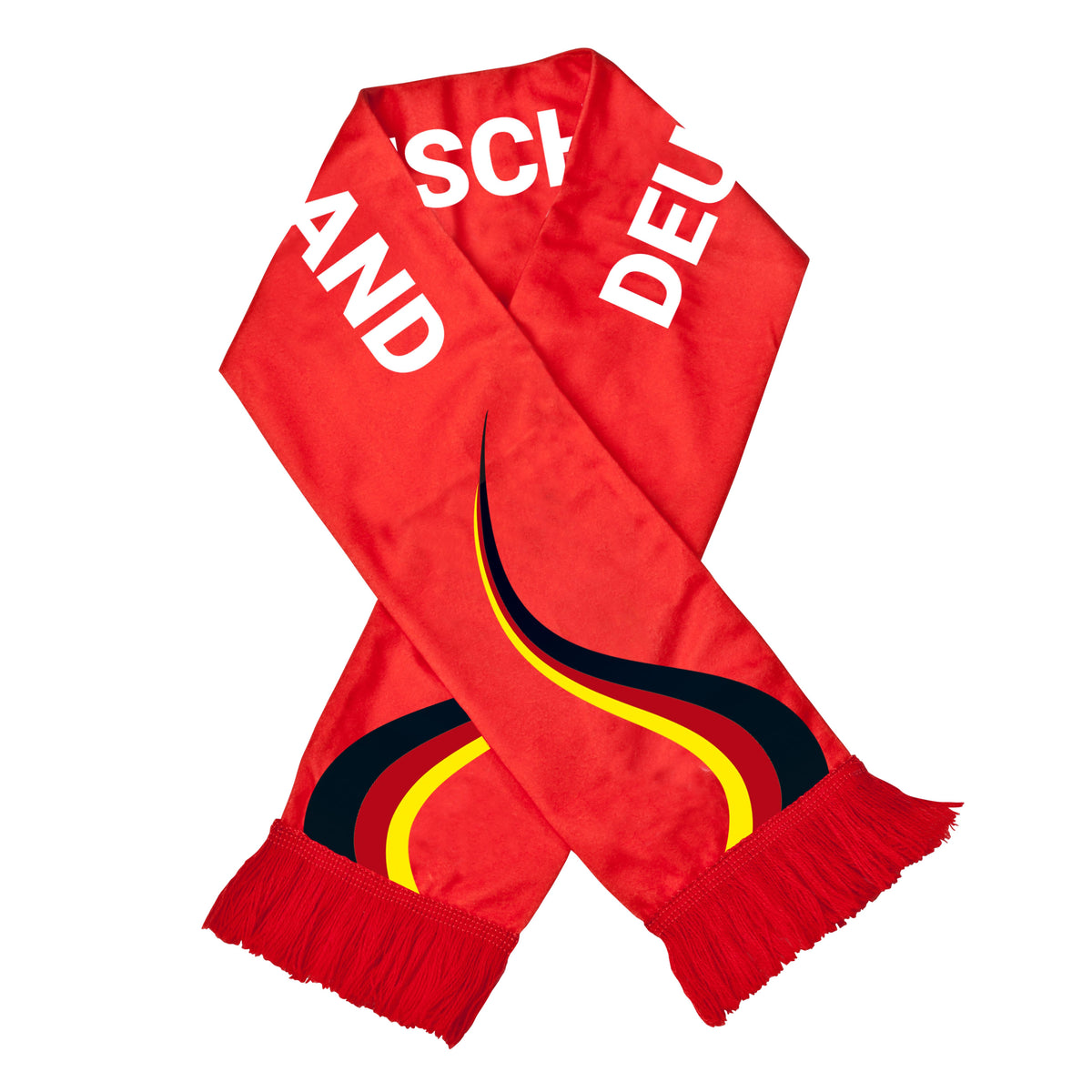 Fanschal „Fringes“ Deutschland als Werbeartikel mit Logo