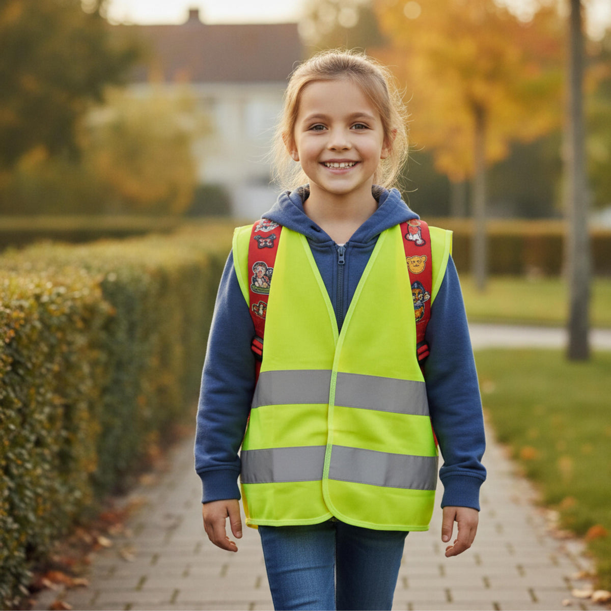 Warnweste „Kids“ als Werbeartikel mit Logo