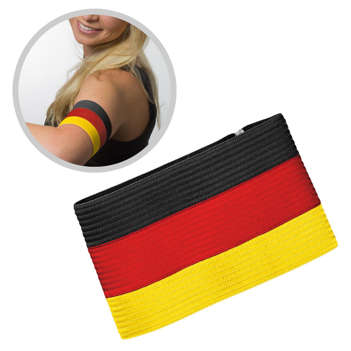 Spielführerbinde „Nations - Deutschland“ als Werbeartikel mit Logo