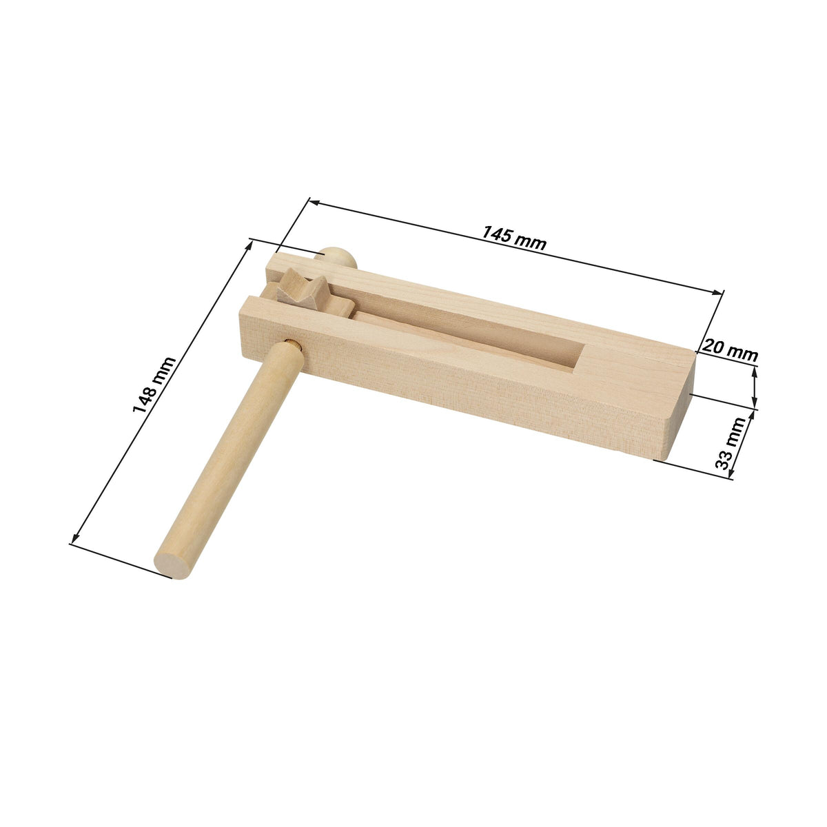 Ratsche „Timber“ als Werbeartikel mit Logo