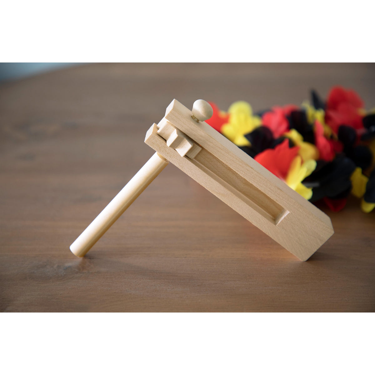 Ratsche „Timber“ als Werbeartikel mit Logo
