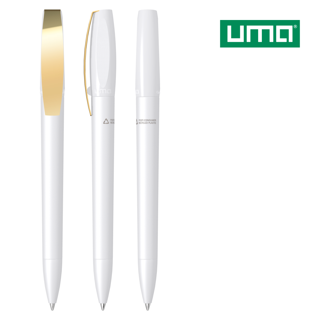 UMA CHILL C RECY Drehkugelschreiber – Gold glanz