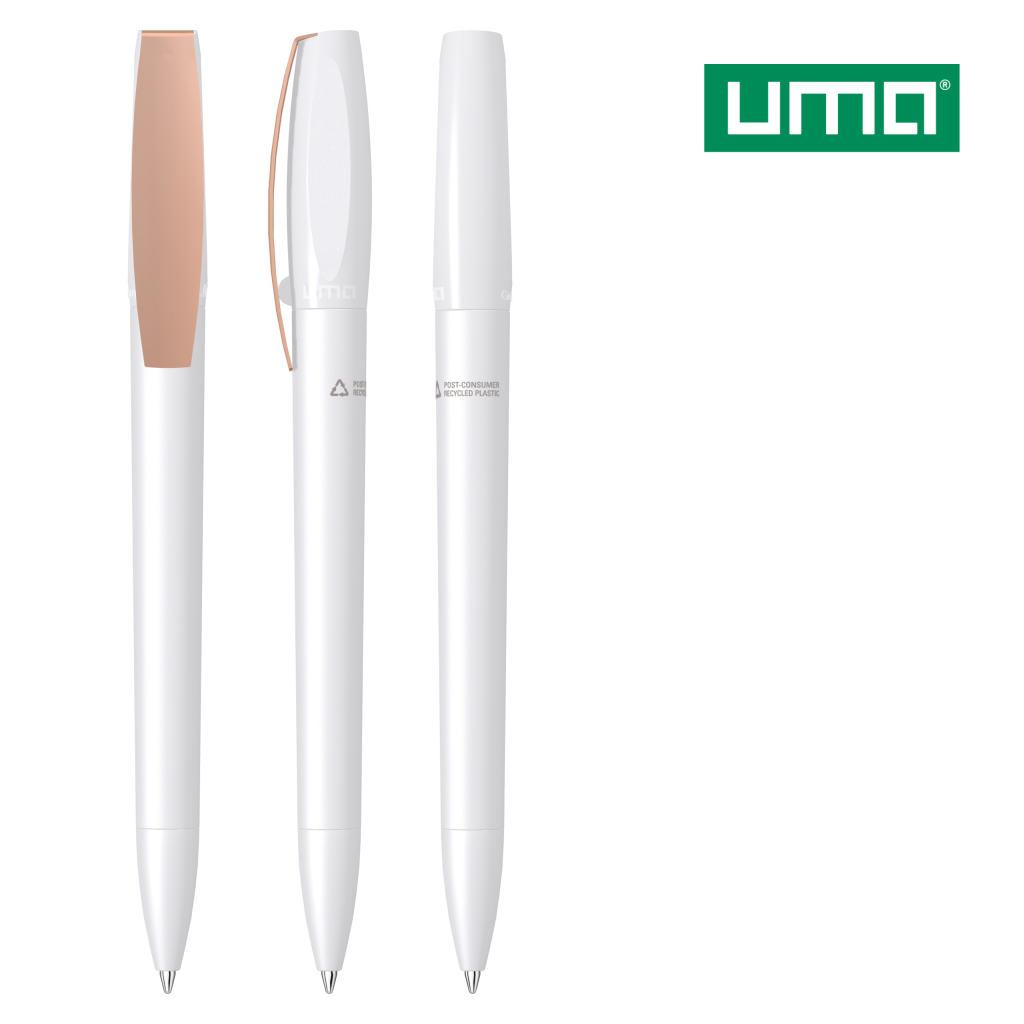 UMA CHILL C RECY Drehkugelschreiber – Roségold matt