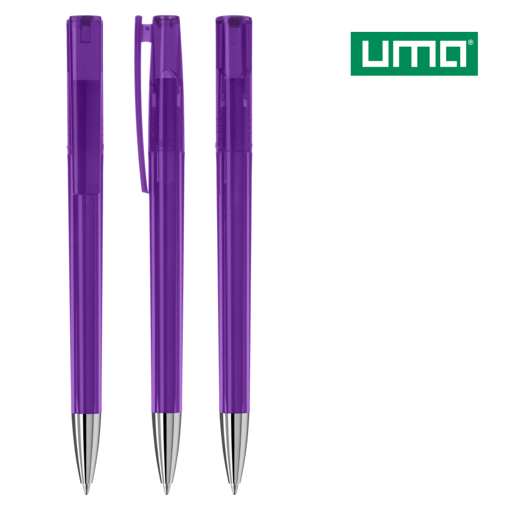 UMA ULTIMO transparent SI Drehkugelschreiber – Violett
