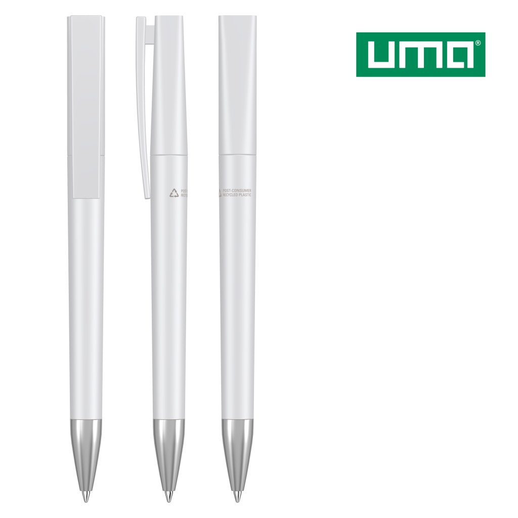 UMA ULTIMATE SI RECY Drehkugelschreiber – Weiß